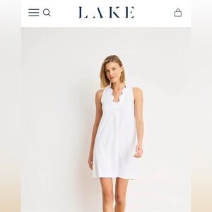 NWT LAKE Pima scalloped nightgown - size XS